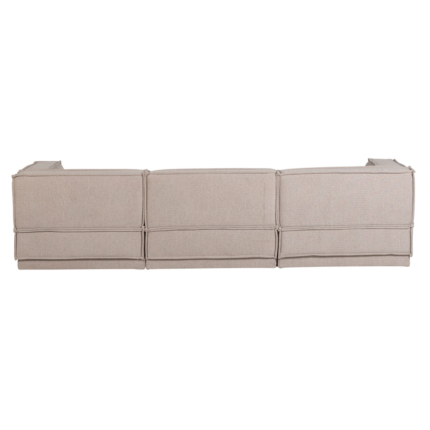MANU CHAISE LONGUE SOFA LINKS GROB CHENILLE NATUR [fsc] 377860-CN – Bild 5