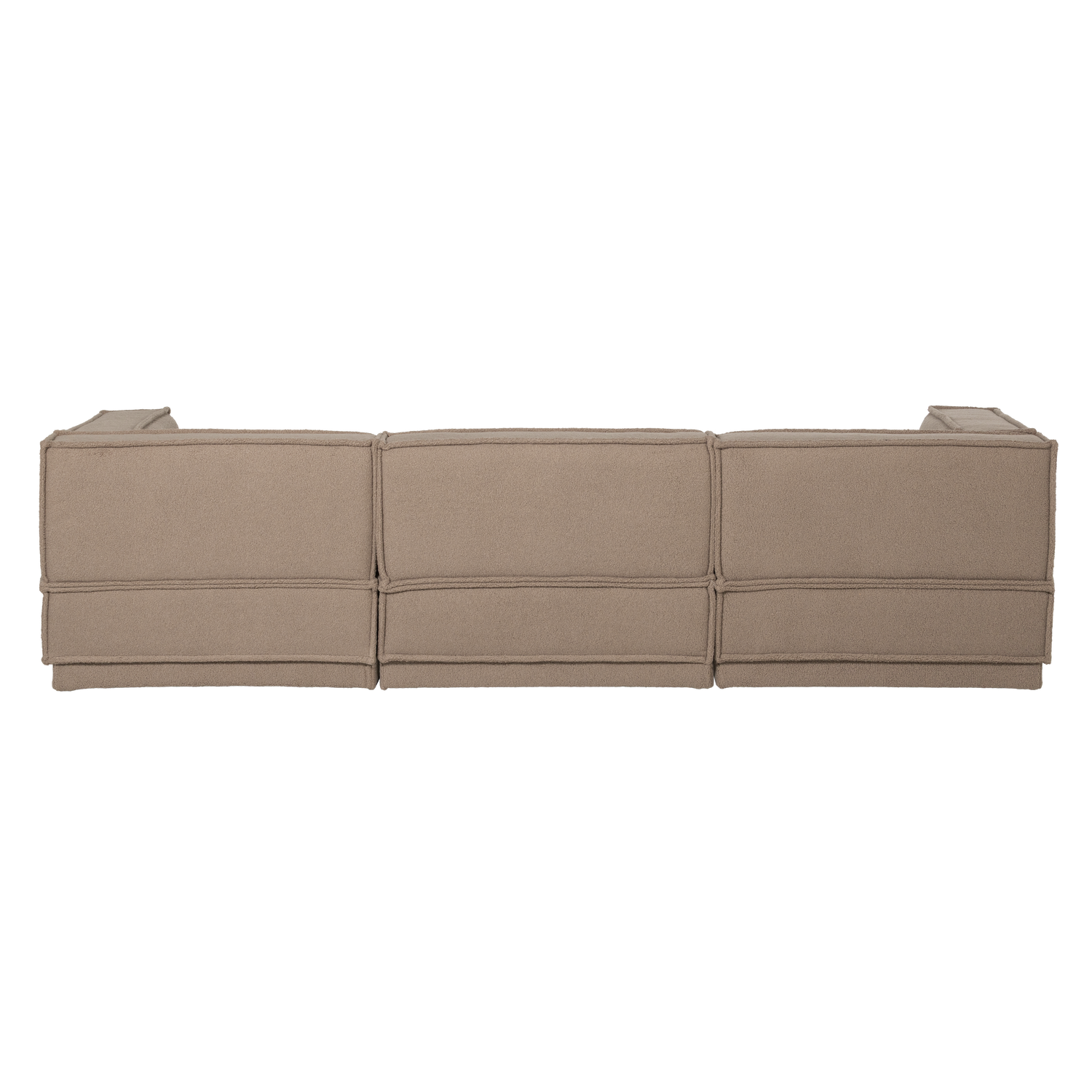 MANU CHAISE LONGUE SOFA RECHTS TEDDY TAUPE [fsc] 377861-TT – Bild 4