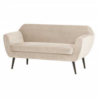 ROCCO SOFA 150 CM SAMT OFF WHITE [fsc] 377863-W