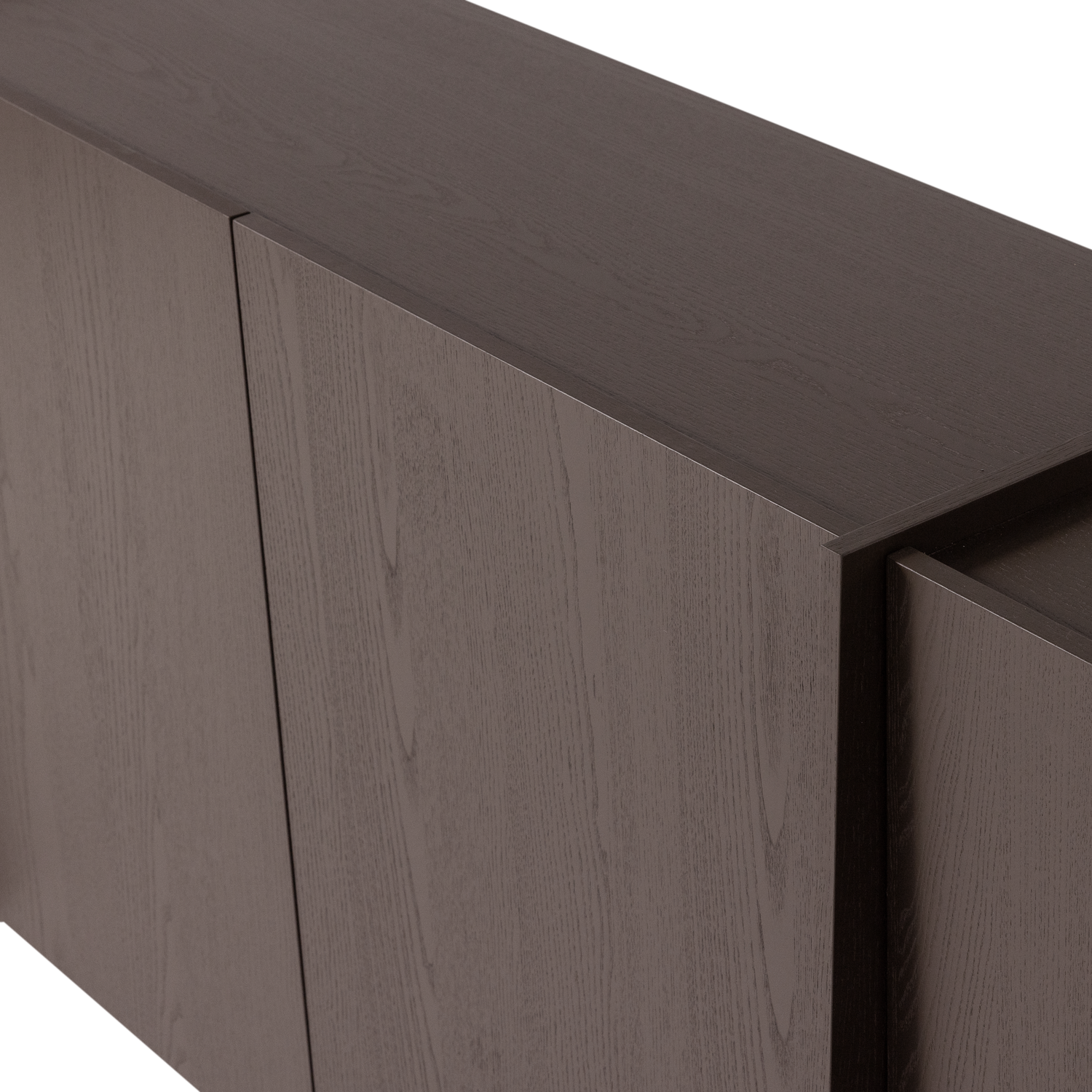 BROCK KOMMODE 200 CM ASCHE FURNIER MITTELBRAUN [fsc] 377893-MI – Bild 7