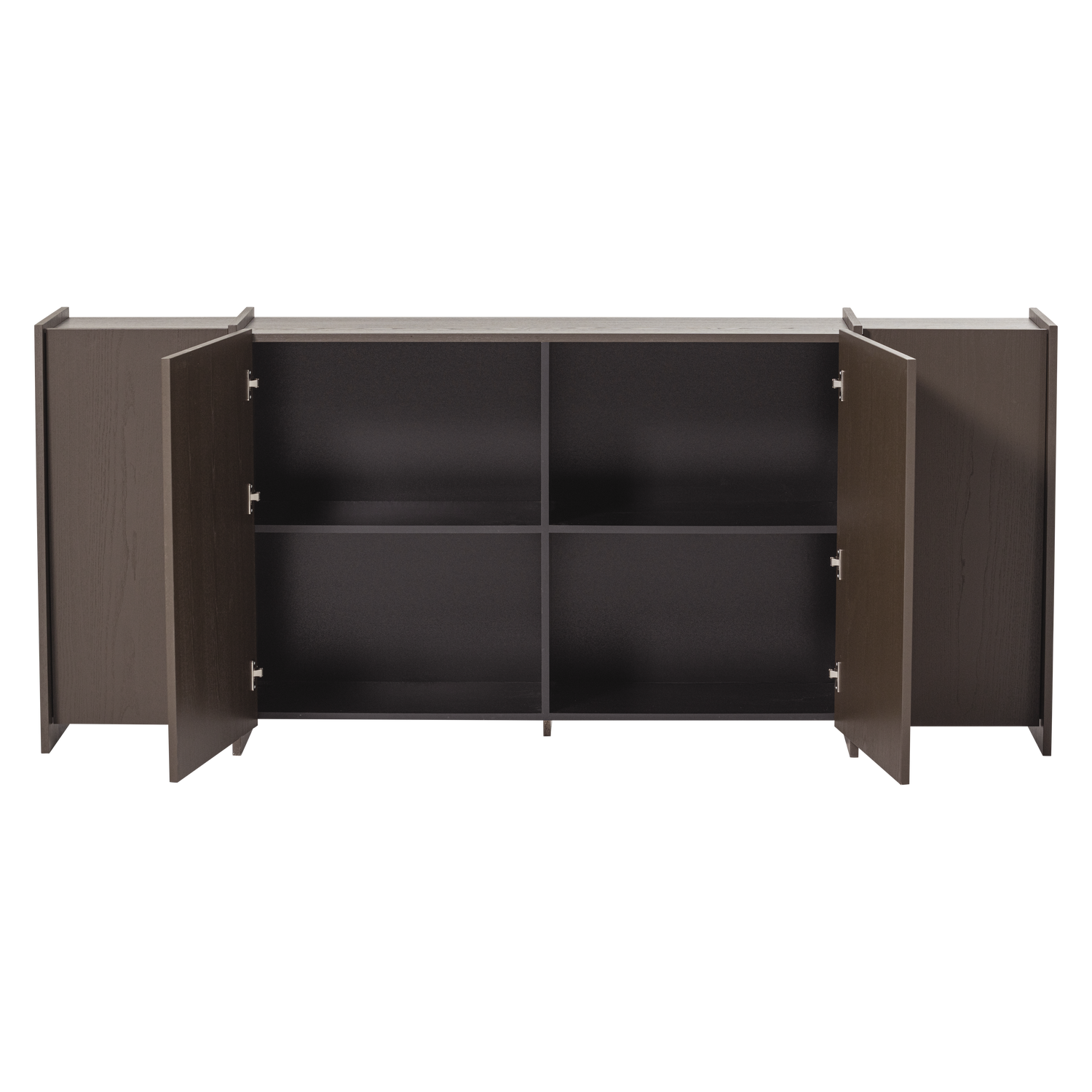 BROCK KOMMODE 200 CM ASCHE FURNIER MITTELBRAUN [fsc] 377893-MI – Bild 5
