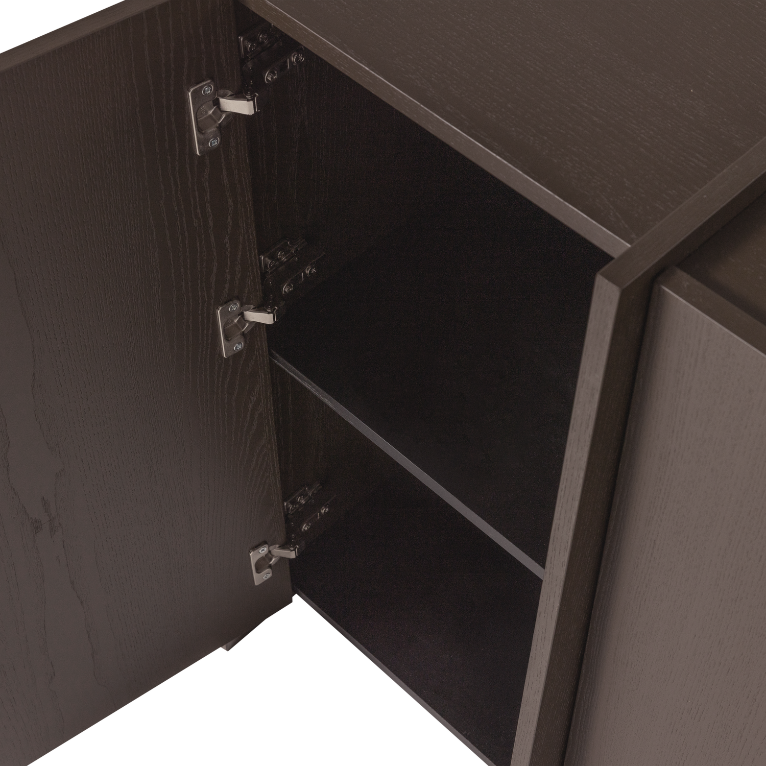 BROCK 2-TUREN SCHRANK ASCHE FURNIER MITTELBRAUN [fsc] 377894-MI – Bild 8