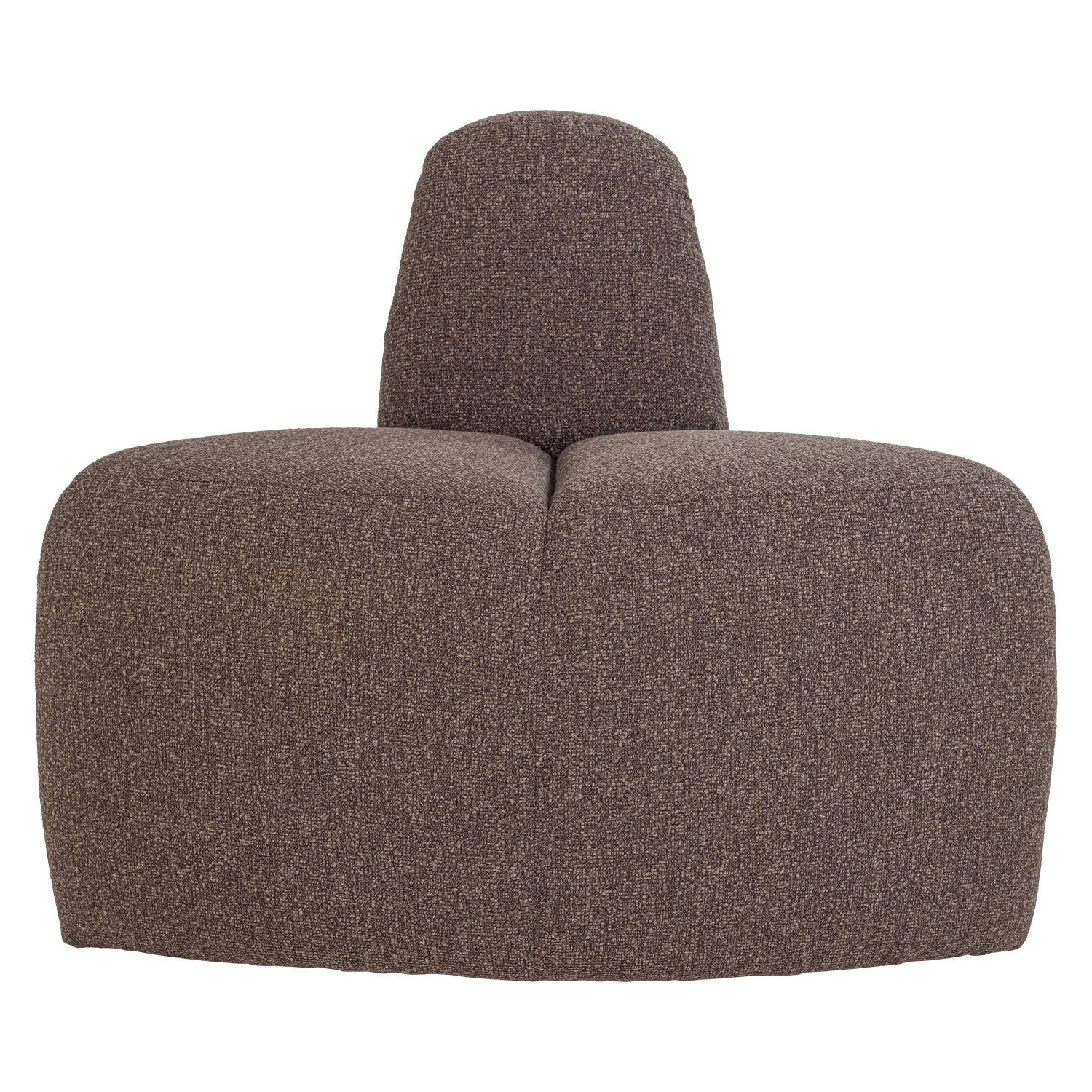 MOJO ESSBANK ECK RUND MIT RUCKENLEHNE BOUCLE BRAUN [fsc] 377901-BM – Bild 3