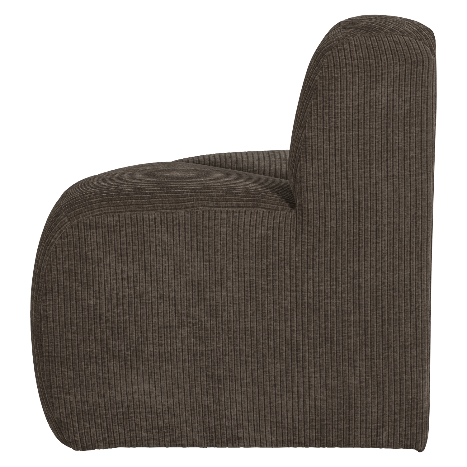 MOJO ESSBANK ECK RUND MIT RUCKENLEHNE GERIPPTER BRAUN [fsc] 377901-B – Bild 3