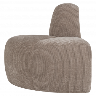 MOJO ESSBANK ECK RUND RUCKENLEHNE GERIPPTER SAND [fsc] 377901-D
