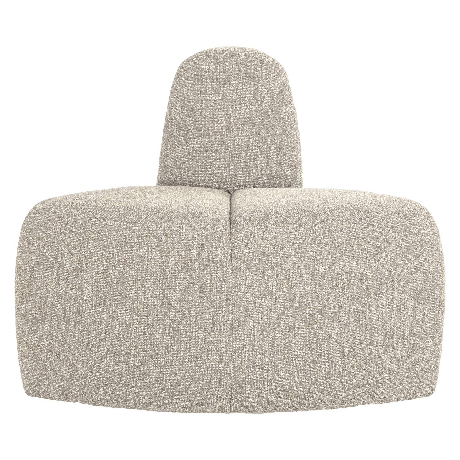 MOJO ESSBANK ECK RUND MIT RUCKENLEHNE BOUCLE BEIGE [fsc] 377901-EM – Bild 2