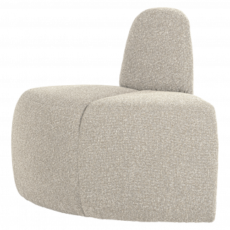 MOJO ESSBANK ECK RUND MIT RUCKENLEHNE BOUCLE BEIGE [fsc] 377901-EM