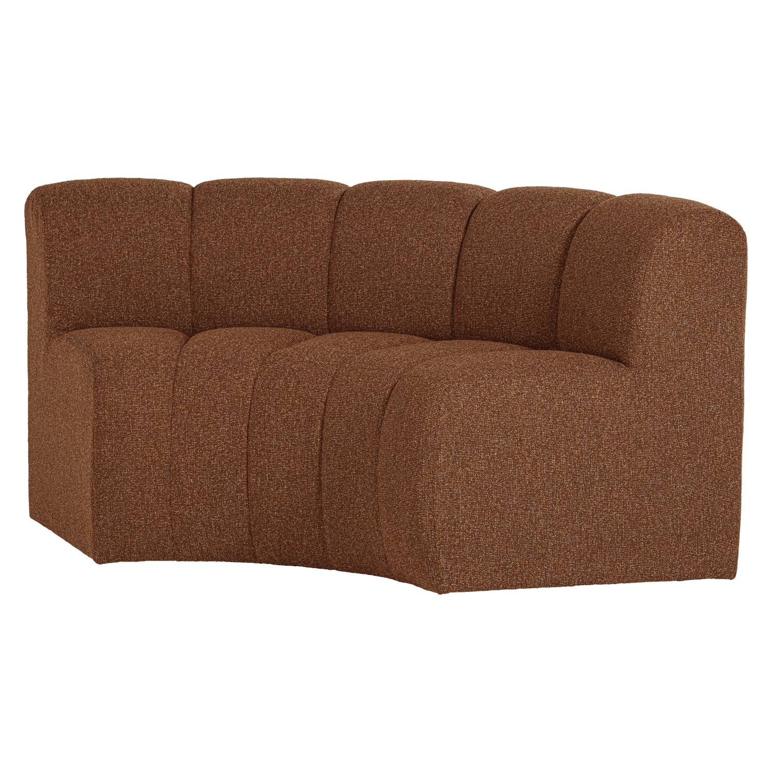 MOJO ESSBANK HALBRUND RUCKENLEHNE BOUCLE ROSTBRAUN [fsc] 377902-RM