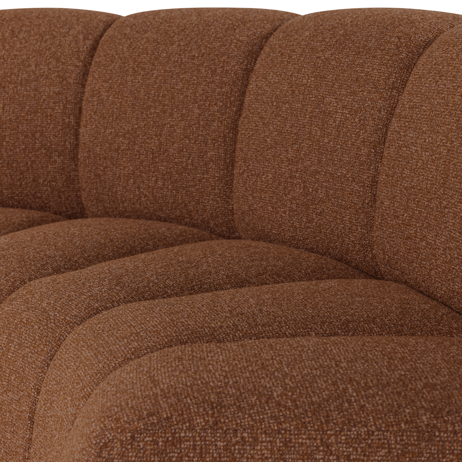 MOJO ESSBANK HALBRUND RUCKENLEHNE BOUCLE ROSTBRAUN [fsc] 377902-RM – Bild 5