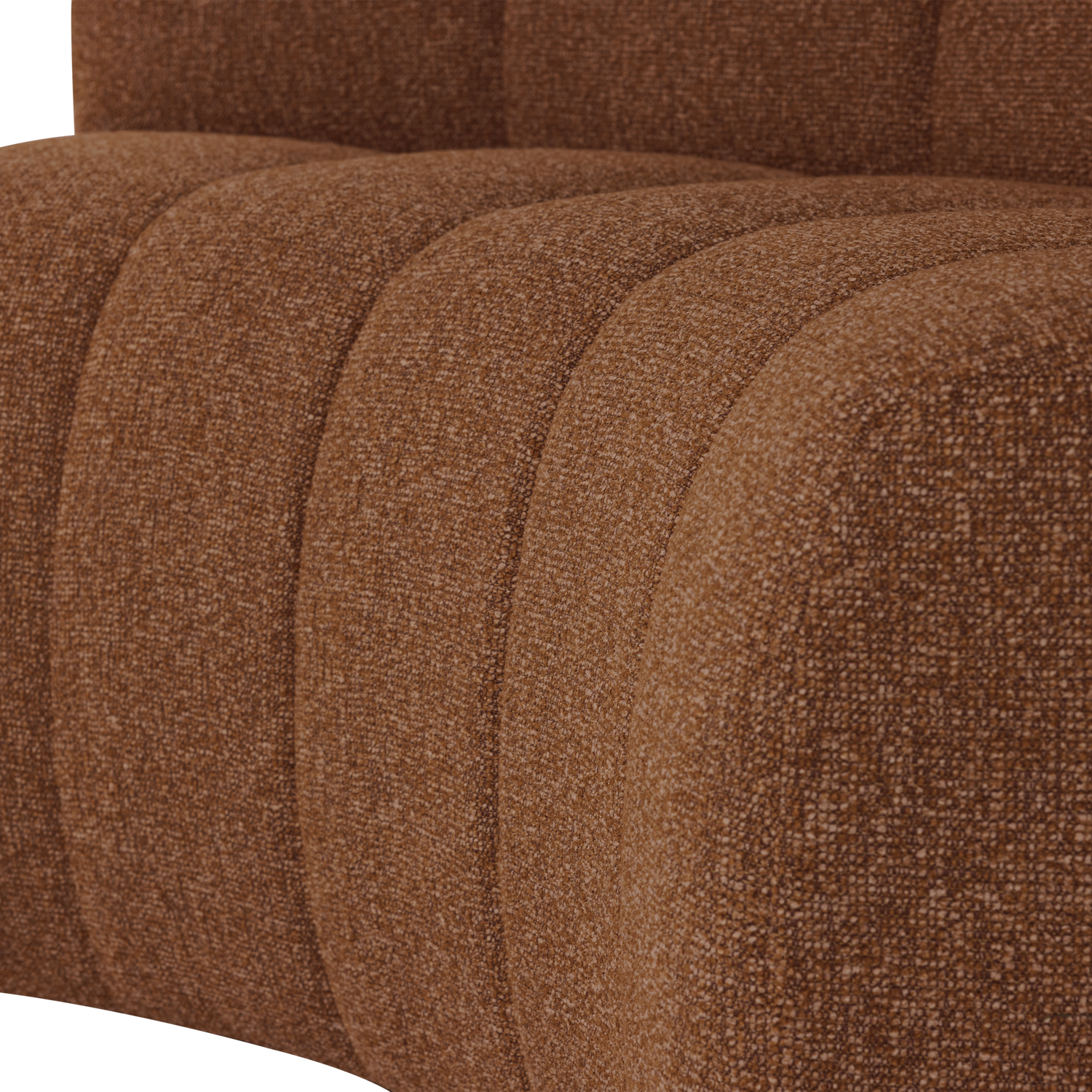 MOJO ESSBANK HALBRUND RUCKENLEHNE BOUCLE ROSTBRAUN [fsc] 377902-RM – Bild 6