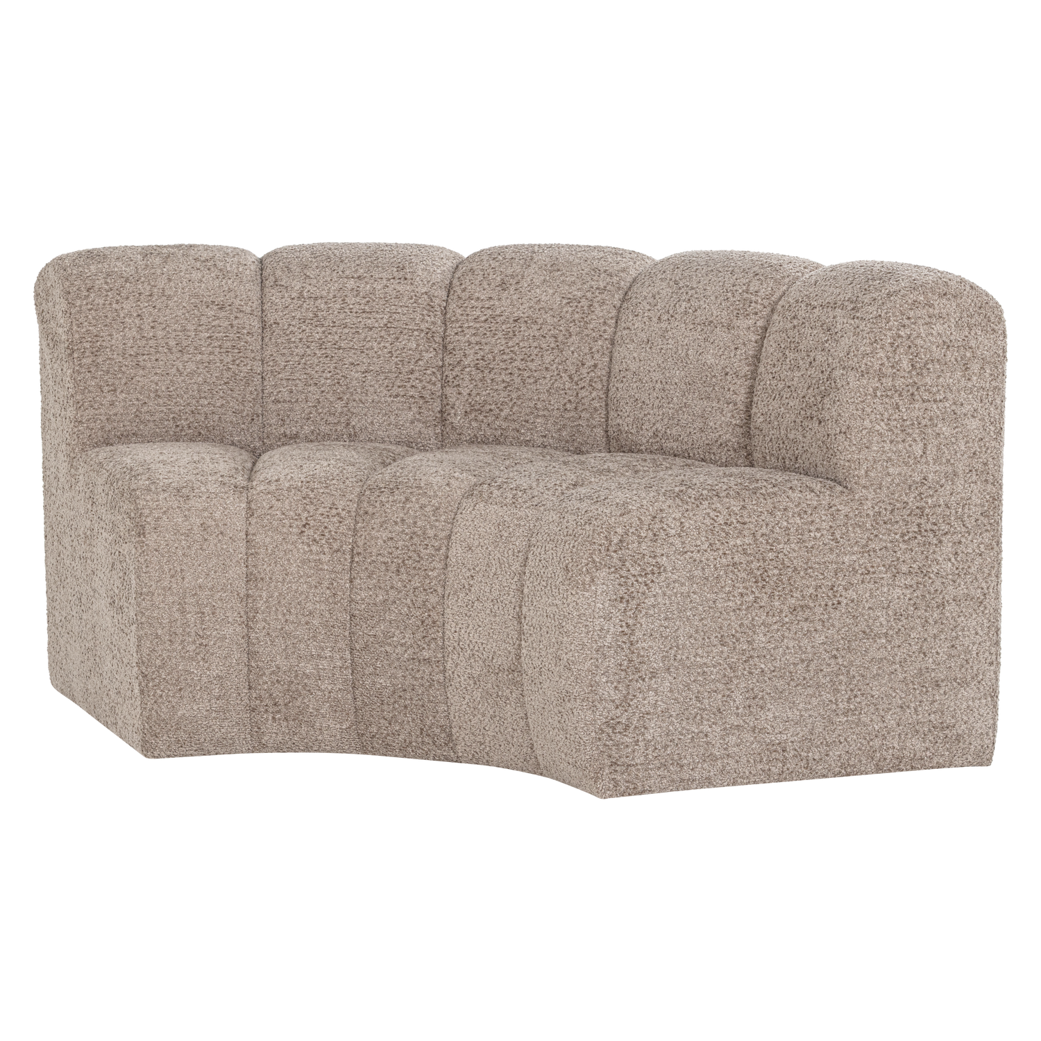 MOJO ESSBANK ECK RUND MIT RUCKENLEHNE WOLLE SAND [fsc] 377902-WD