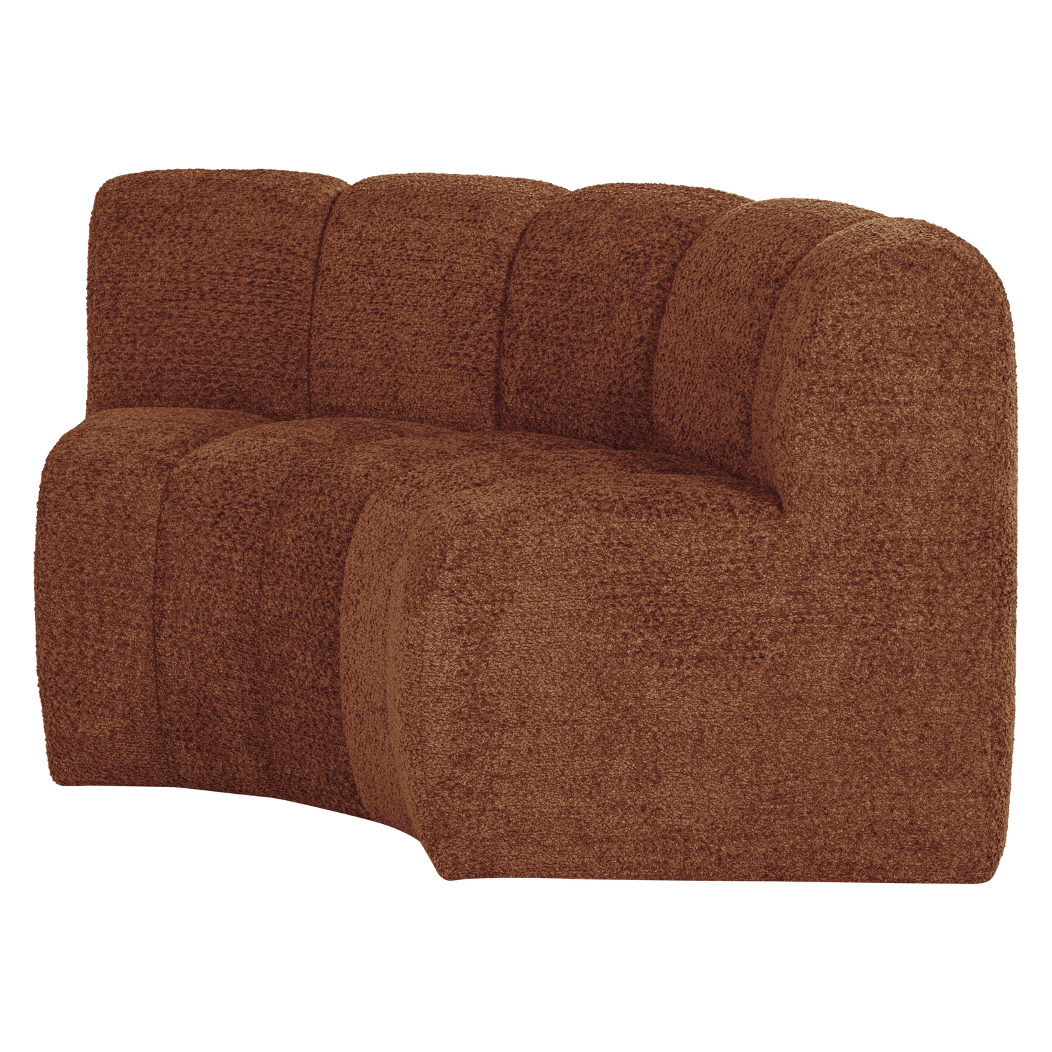 MOJO ESSBANK ECK RUND MIT RUCKENLEHNE WOLLE ROSTBRAUN [fsc] 377902-WR – Bild 3