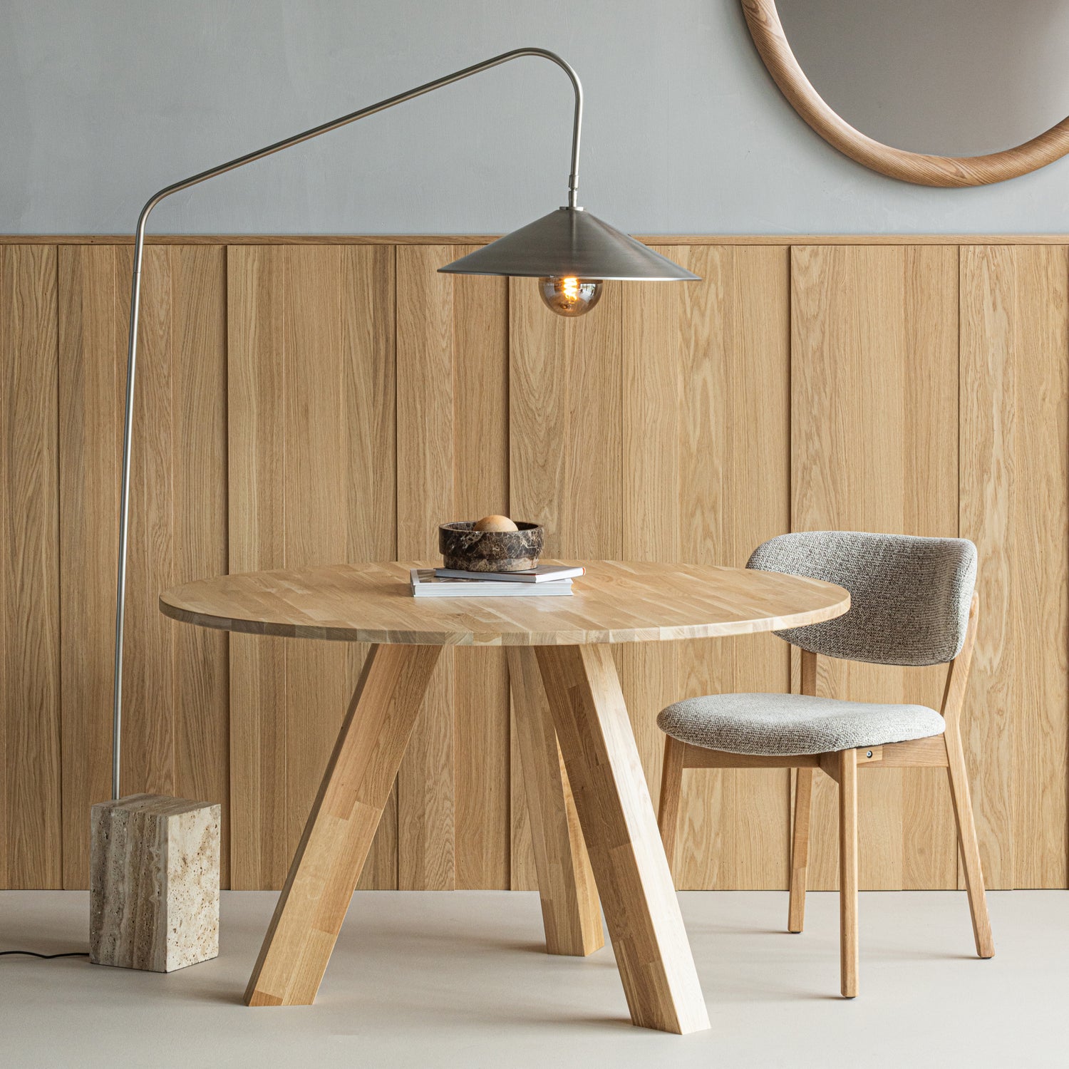 RHONDA ESSTISCH O129CM EICHEN NATURAL [fsc] 375419-EB – Bild 2
