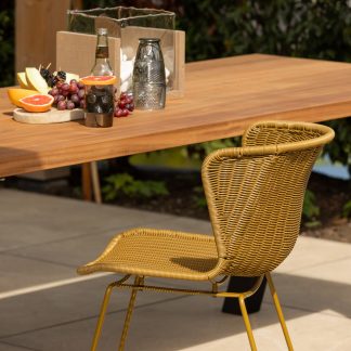 WINGS GARTENSTUHL NATUR - 2ER SET 378616-H