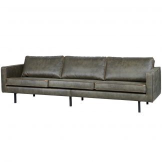 RODEO 3-SITZER SOFA ECOLEDER ARMY 378618-A