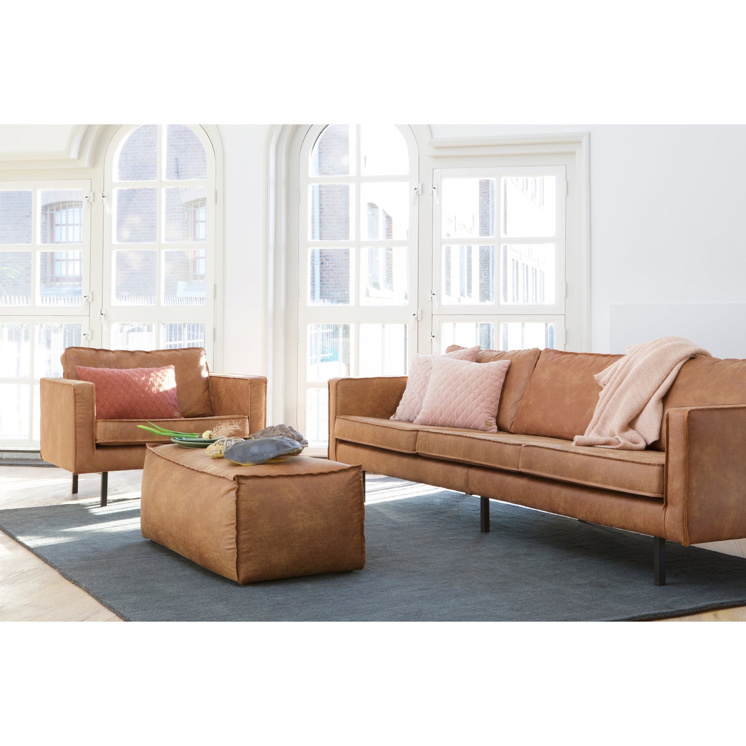 RODEO SESSEL ECOLEDER COGNAC 378608-B – Bild 3