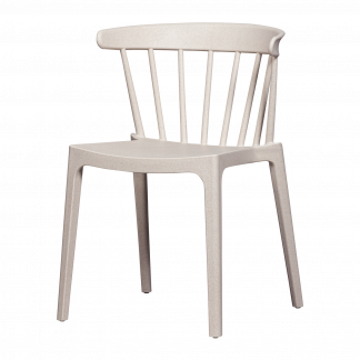 BLISS GARTENSTUHL MIT STANGEN BIOFASER OFF WHITE MELANGE 378634-WM
