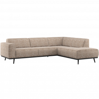 STATEMENT ECKBANK RECHTS HELLBRAUN MELANGE 378655-LM