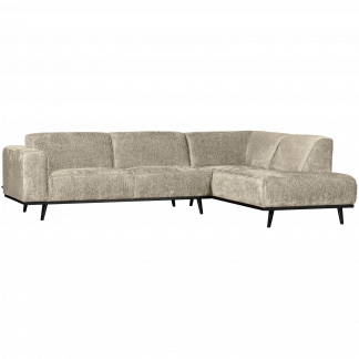 STATEMENT ECKBANK RECHTS STRUCTURE VELVET WHEATFIELD 378655-WH