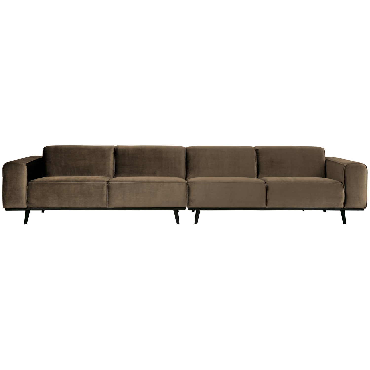 STATEMENT XL 4-SITZER 372 CM VELVET TAUPE 378656-12