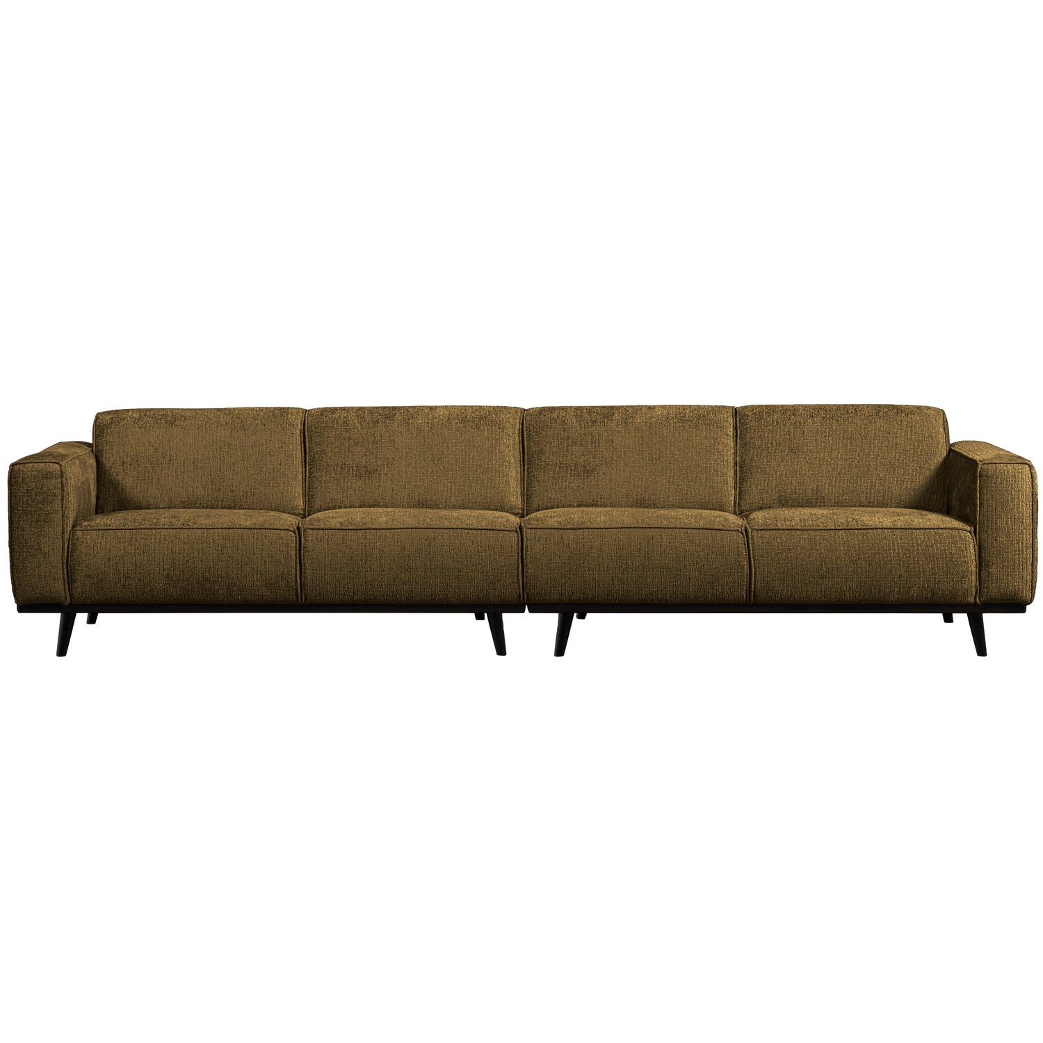 STATEMENT XL 4-SITZER 372 CM STRUCTURE VELVET BRASS 378656-BR