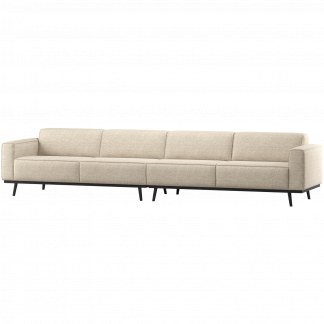 STATEMENT XL 4-SITZER 372 CM BEIGE MELANGE 378656-EM