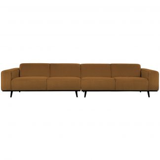 STATEMENT XL 4-SITZER 372 CM BOUCLE BOTERGELB 378656-U