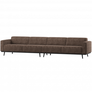 STATEMENT XL 4-SITZER 372 CM BRAUN MELANGE 378656-UM