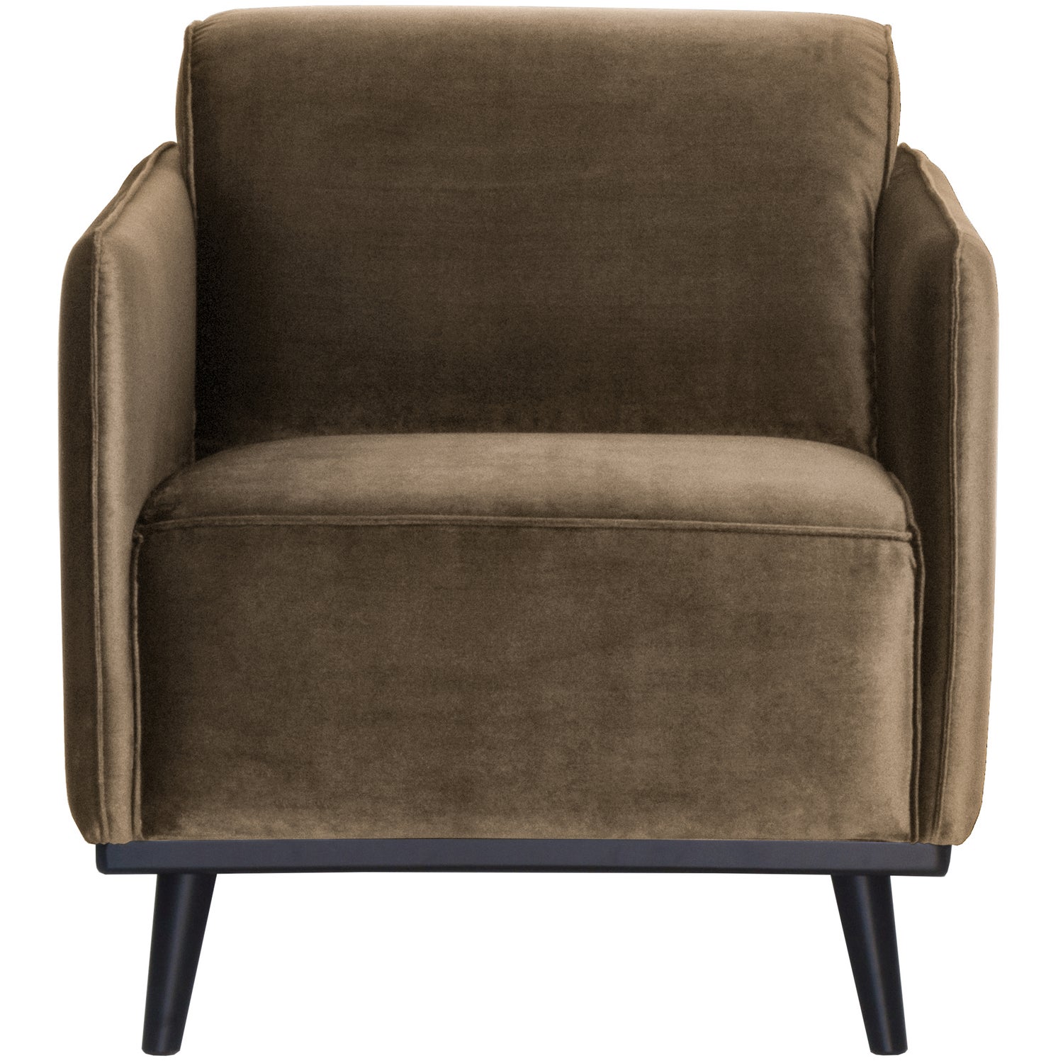 STATEMENT ARM CHAIR VELVET TAUPE 378670-12
