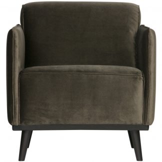 STATEMENT ARM CHAIR VELVET WARMEN GRUN 378670-156
