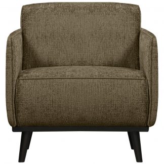 STATEMENT ARM CHAIR STRUCTURE VELVET BONSAI 378670-BO