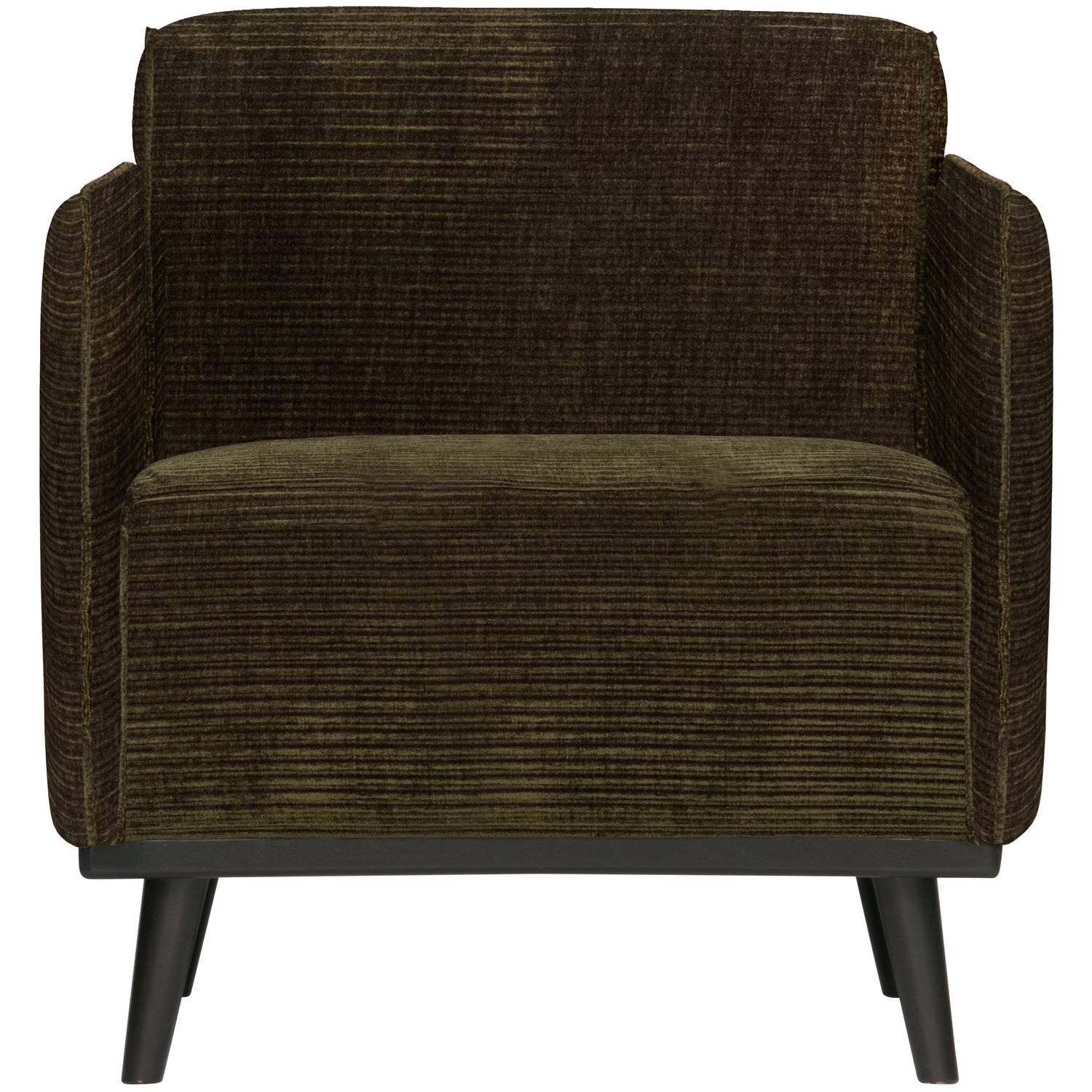 STATEMENT ARM CHAIR GERIPPTER STOFF WARMEN GRUN 378670-W