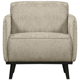 STATEMENT ARMCHAIR STRUCTURE VELVET WHEATFIELD 378670-WH