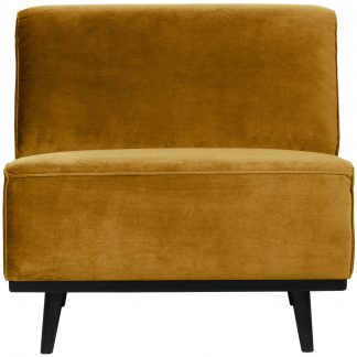 STATEMENT 1-SITZER ELEMENT VELVET HONIGGELB 378680-14
