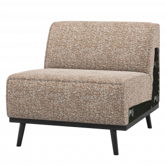 STATEMENT 1-SITZER ELEMENT HELLBRAUN MELANGE 378680-LM