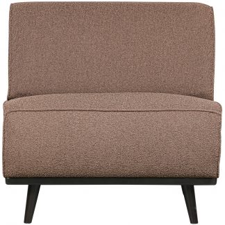 STATEMENT 1-SITZER ELEMENT BOUCLE NOUGAT 378680-N