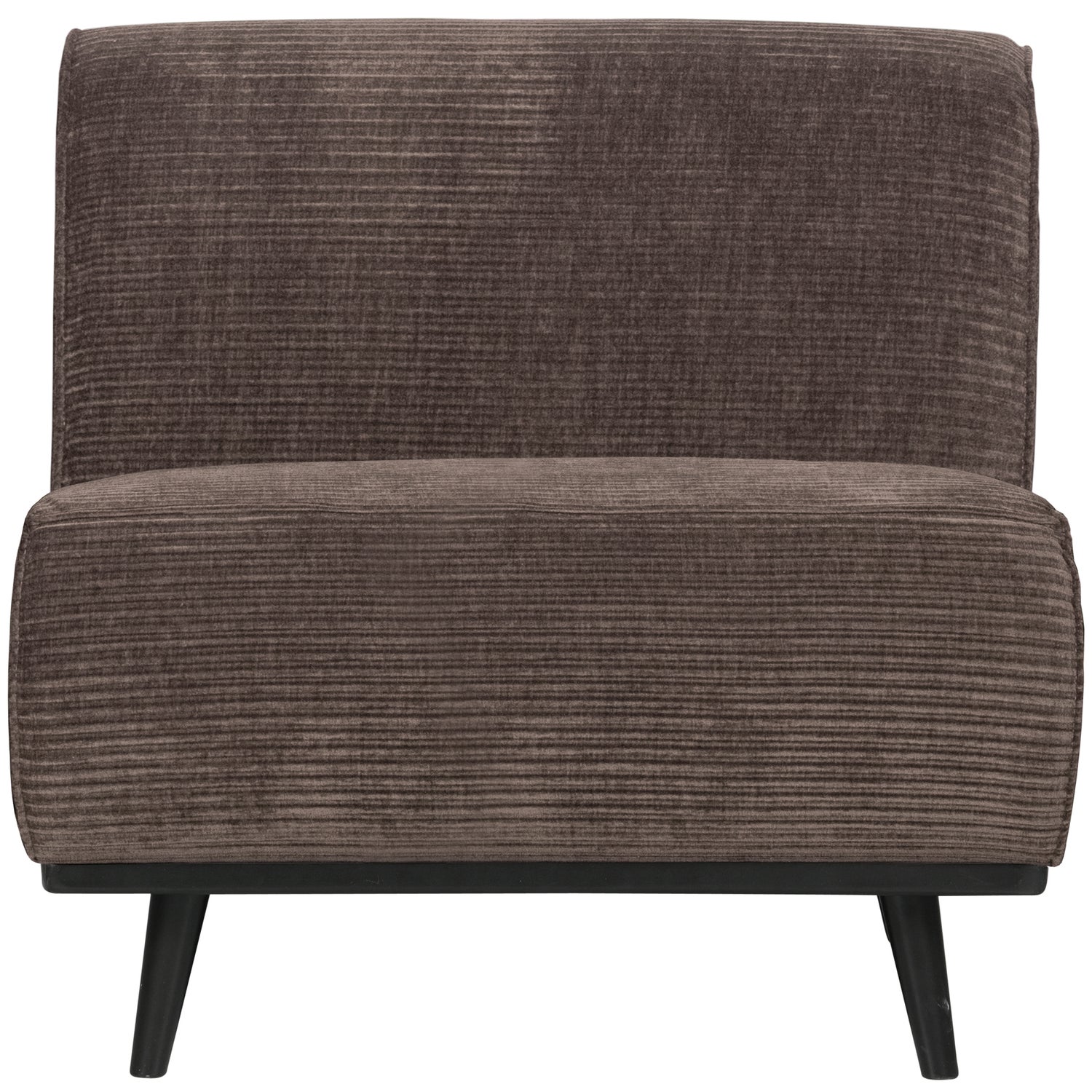 STATEMENT 1-SITZER ELEMENT GERIPPTER STOFF TAUPE 378680-T