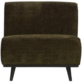 STATEMENT 1-SITZER ELEMENT GERIPPTER STOFF WARMEN GRUN 378680-W