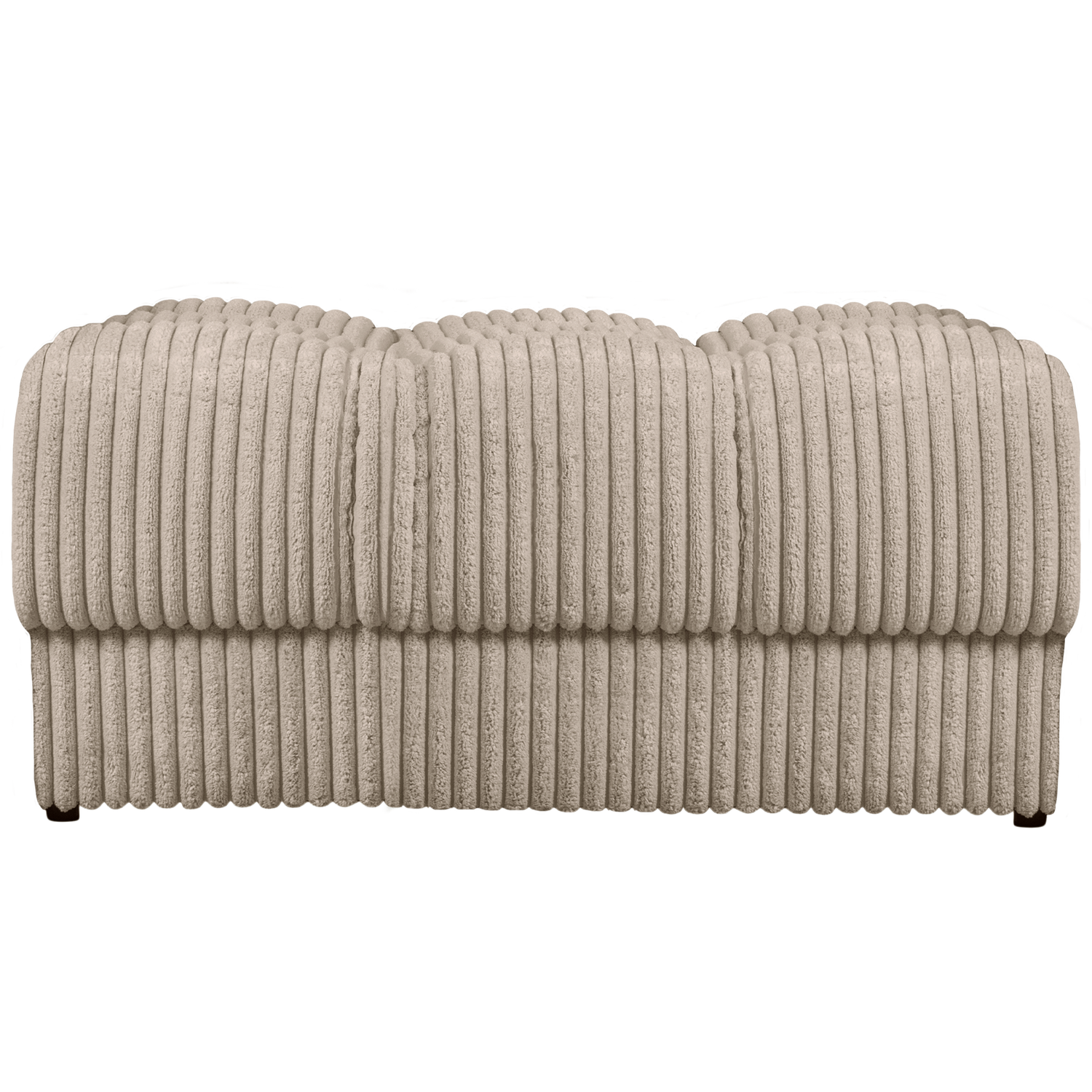 SECOND DATE HOCKER GERIPPTER STOFF TRAVERTIN 379005-RR