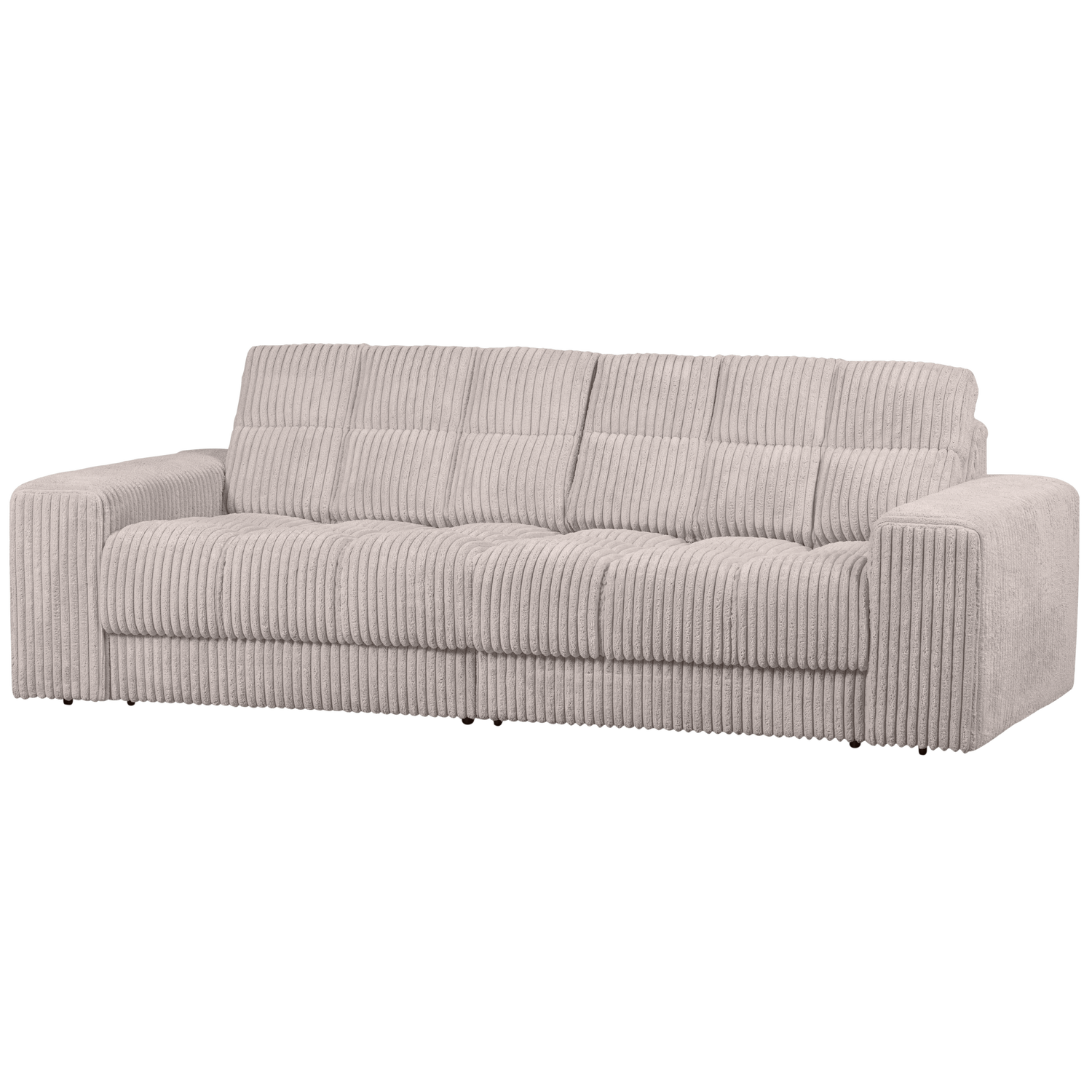 SECOND DATE 2-SITZER GERIPPTER STOFF NATUR 379009-RN