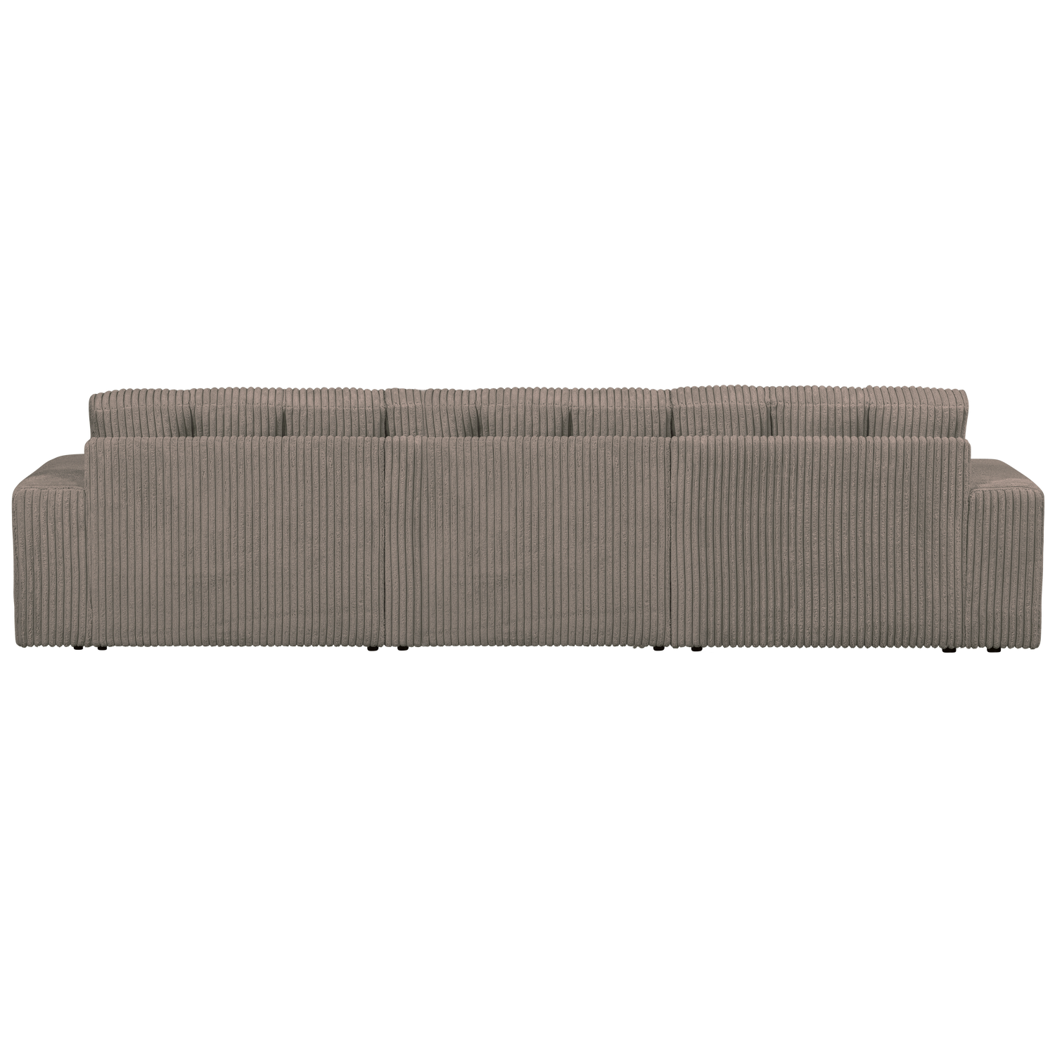 SECOND DATE 3-SITZER GERIPPTER STOFF MUD 379010-RM – Bild 2
