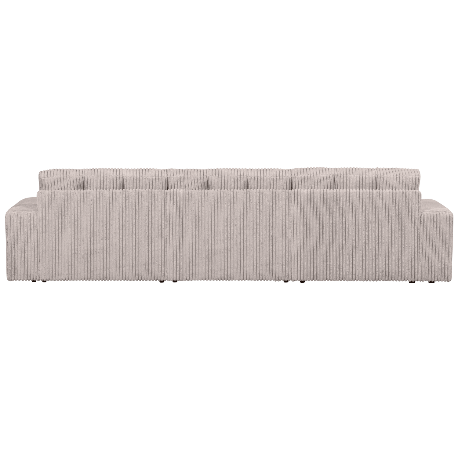 SECOND DATE 3-SITZER GERIPPTER STOFF NATUR 379010-RN – Bild 2