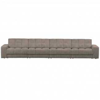SECOND DATE 4-SITZER GERIPPTER STOFF MUD 379011-RM