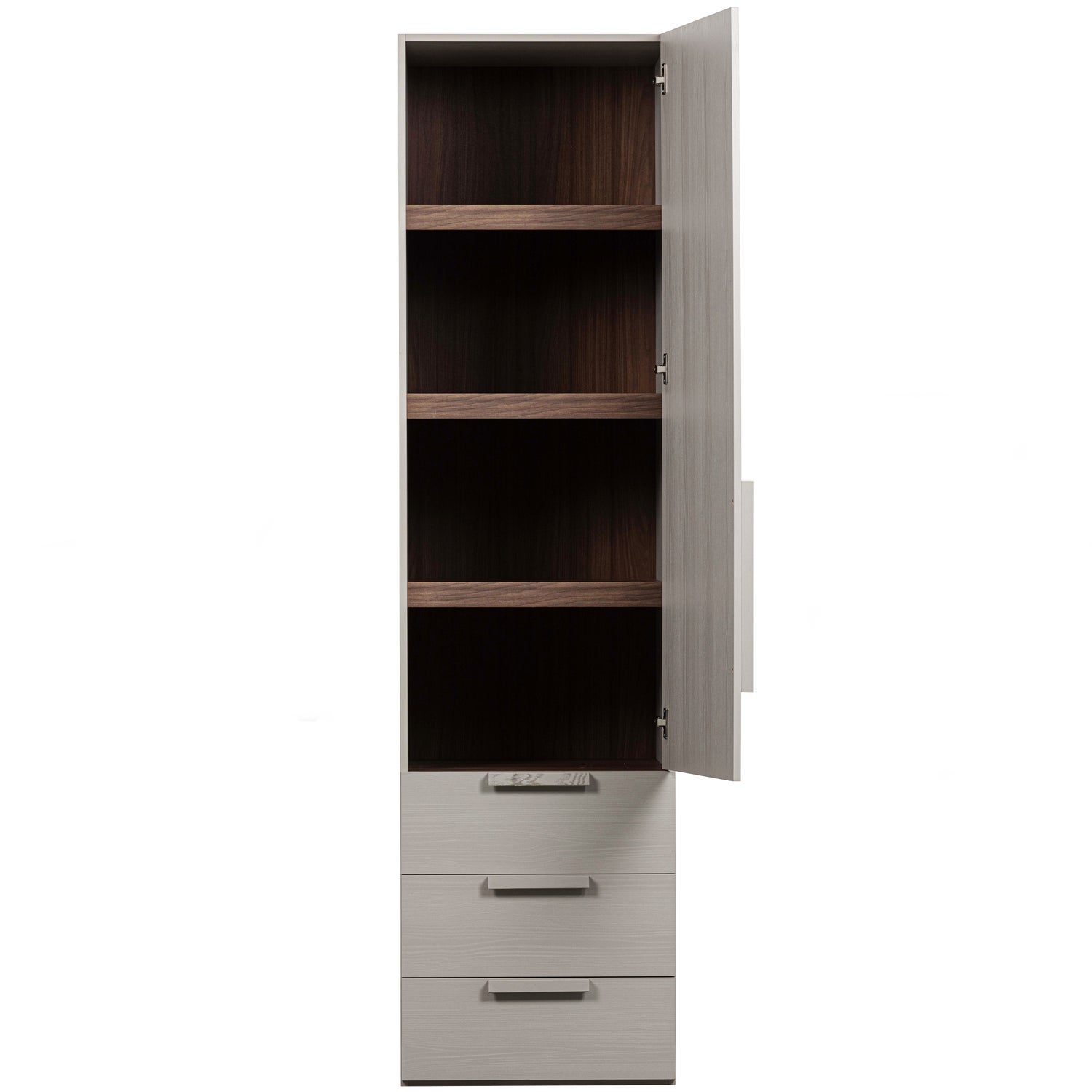 RENS 1-TURIG SCHRANK LANGES GRIFF WALNUSSE PEBBLE GREY [fsc] 379571-G – Bild 6