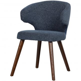 CAPE ESSZIMMERSTUHL MELANGE STAUB BLAU 400444-B
