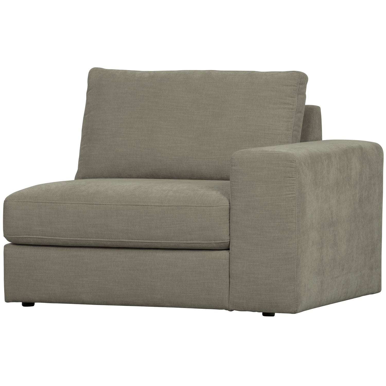 FAMILY 1-SITZER ELEMENT ARM RECHTS WARMGRAU 400453-W