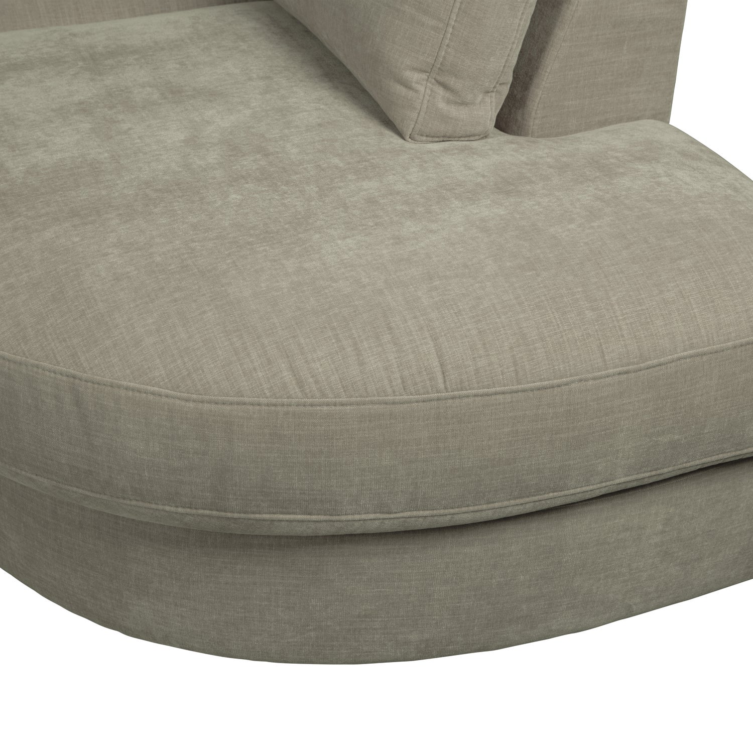 FAMILY 1-SITZER ELEMENT RUNDE ECKE RECHTS WARMGRAU 400456-W – Bild 7