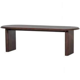 ELLIPS ESSTISCH MANGO HOLZ WALNUSS 400481-W