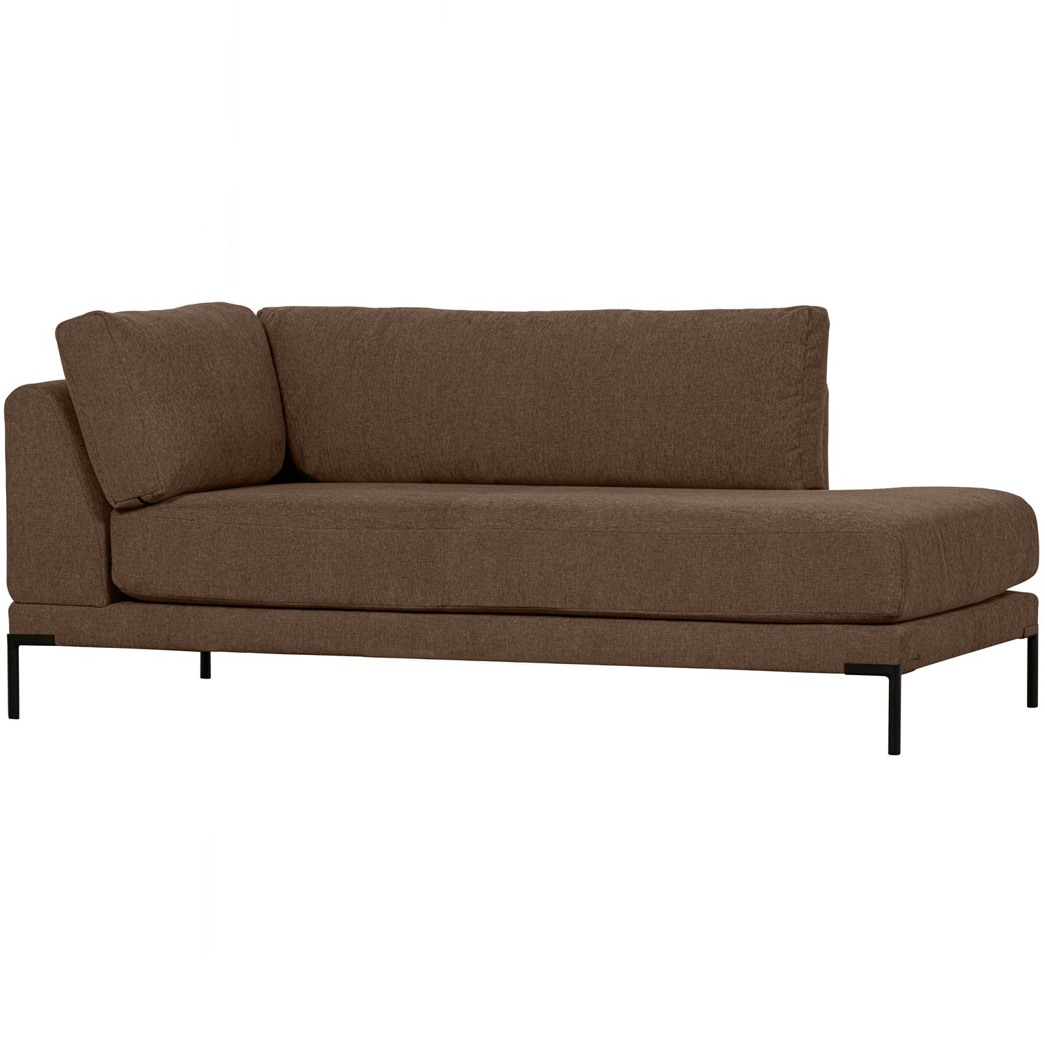 COUPLE LOUNGE ELEMENT RECHTS SCHOKOLADENBRAUN 400485-C