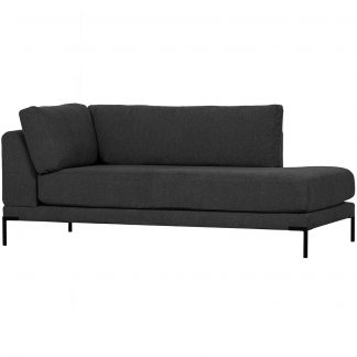COUPLE LOUNGE ELEMENT RECHTS DUNKELGRAU 400485-D